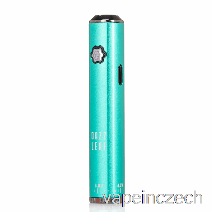 Dazzleaf Squarii Bottom Twist 510 Battery Mint Green Vape Per